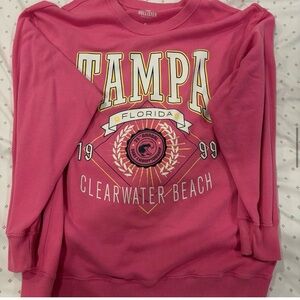 Hollister Pink Crewneck